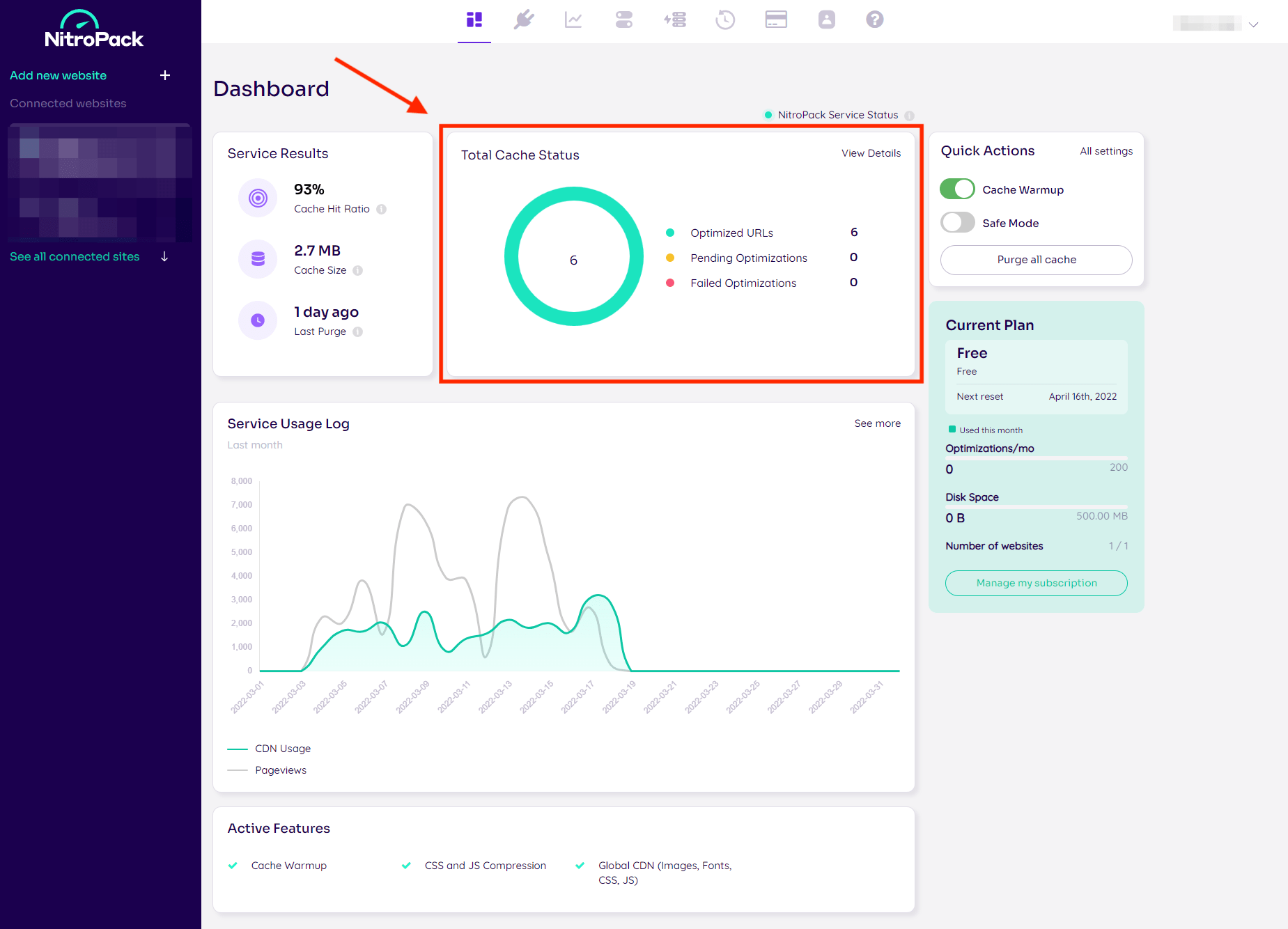 An Alkali team member expert optimizing a WordPress website's performance using NitroPack.